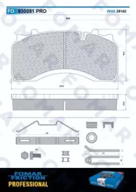 FOMAR FRICTION FO 930081